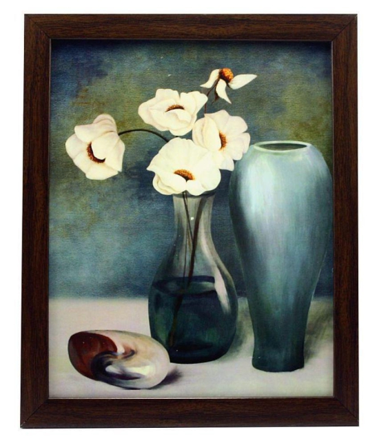 Indianara - Floral Painting With Frame