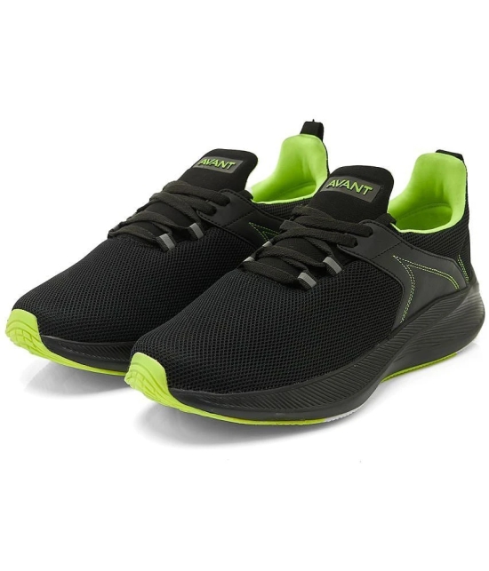 Avant - Ultra Flex Black Mens Sports Running Shoes - None