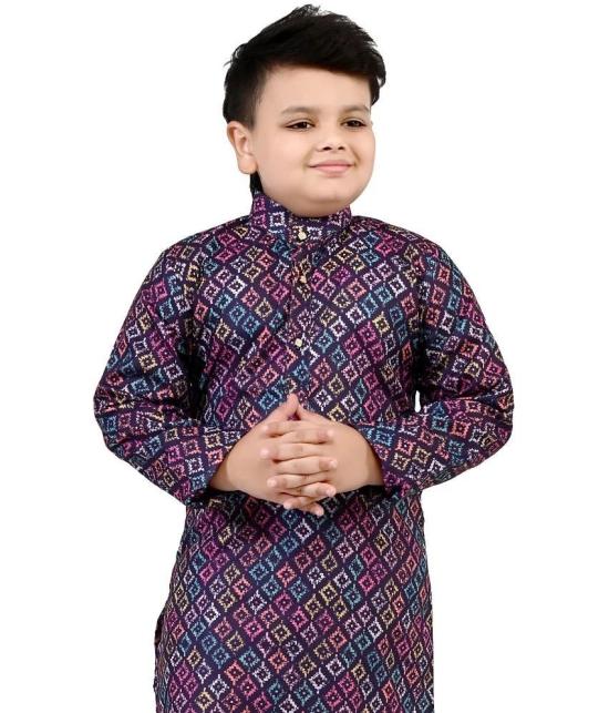 Arshia Fashions Purple Cotton Blend Boys ( Pack of 1 ) - None