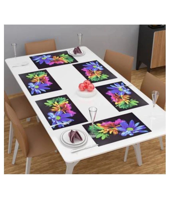 Revexo Set of 6 PVC Table Mats - Multi