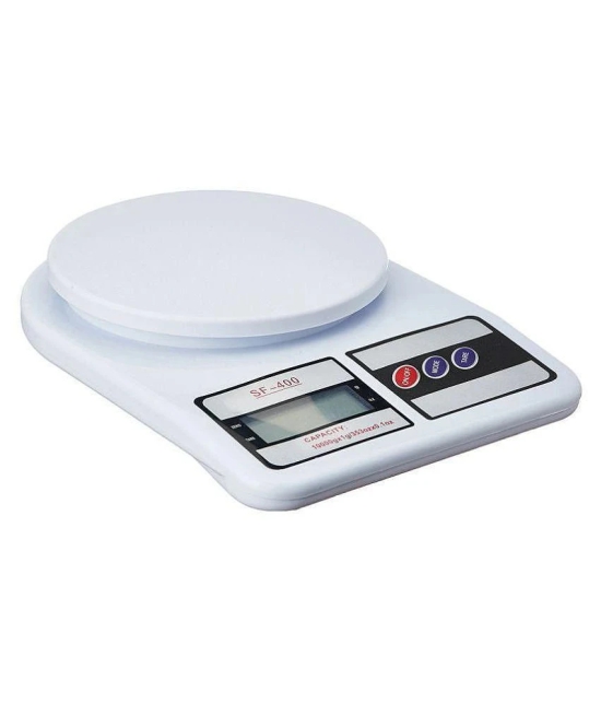 Zahab-Electronic Kitchen Digital Weighing Scale Machine Measure for Measuring Fruits, Spice, Food, Vegetable, Cake, Liquids | Weighing Capacity - 10 Kg