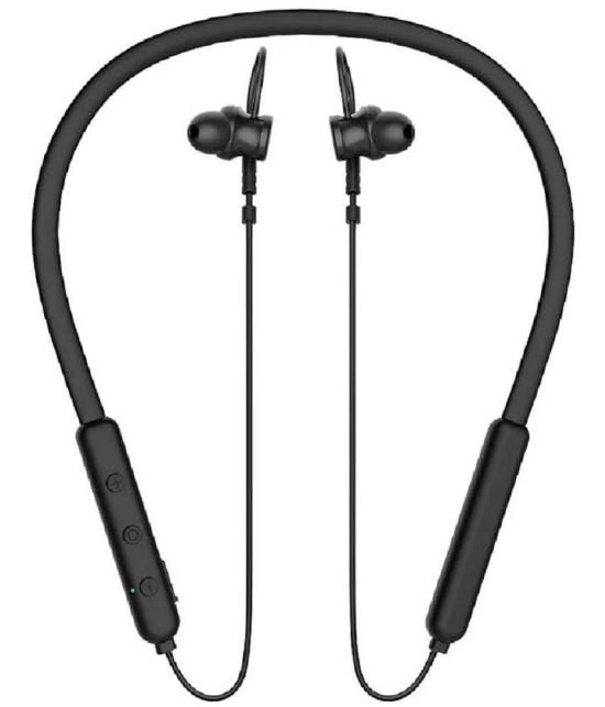 Gionee Symphony 104 Bluetooth Bluetooth Neckband In Ear 20 Hours Playback Powerfull bass IPX4(Splash & Sweat Proof) Black