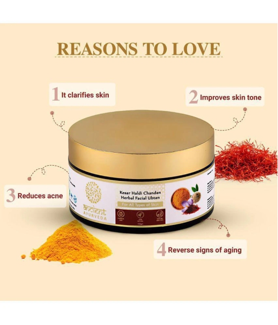 Ancient Ayurveda - Radiant Glow Face Pack For All Skin Type ( Pack of 1 )