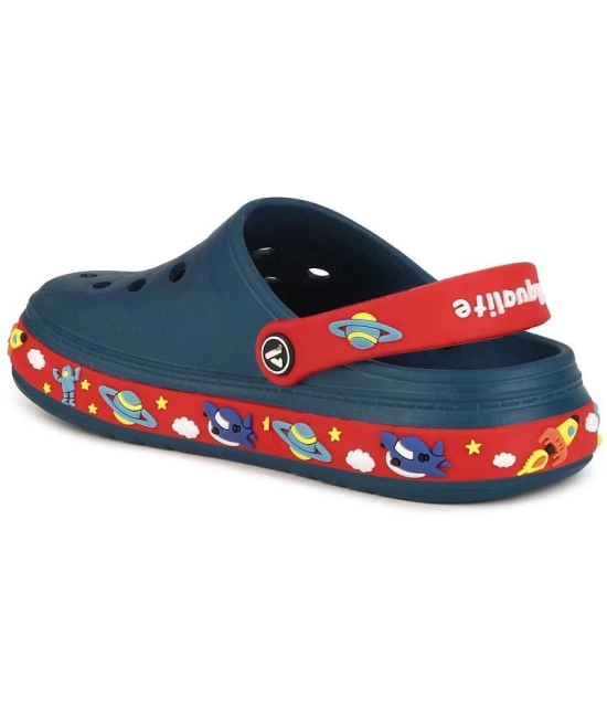 Aqualite Boys Modern Blue & Red Clogs - None