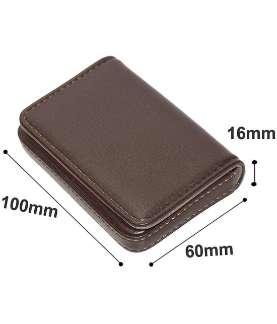 Loopa Leather Brown Casual Traveller Wallet - Brown