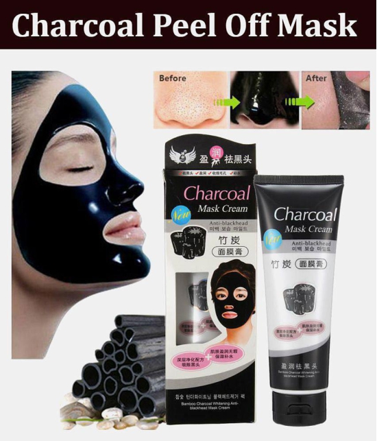 Charcoal - Fairness Peel Off Mask for All Skin Type ( Pack of 1 ) - 10-11 Years