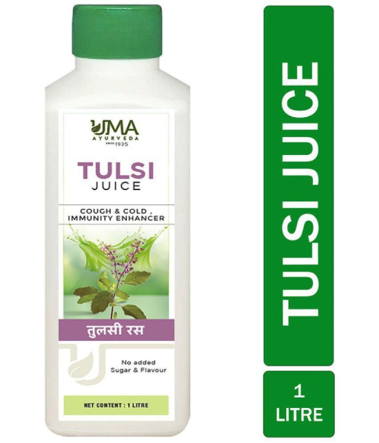 Uma Ayurveda Tulsi 1000 ml Useful in Cough Common Cold, Immunity