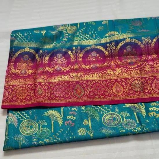 Banaras Warm Silk Magenta