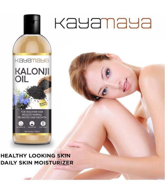 Kayamaya Cold Pressed Kalonji Black Seed Oil hair growth oil 100 mL