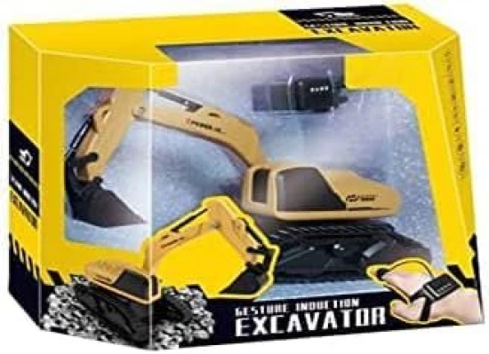 Gesture Induction Excavator xpower with Mechanical arm Upward, 360 Work Rotation, Gesture Sensing,Watch Remote Control