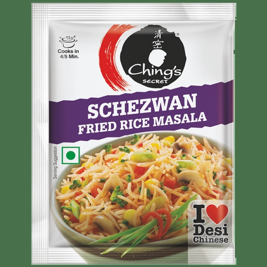 Chings Schezwan Fried Rice Masala, 10 X 20 G Multipack