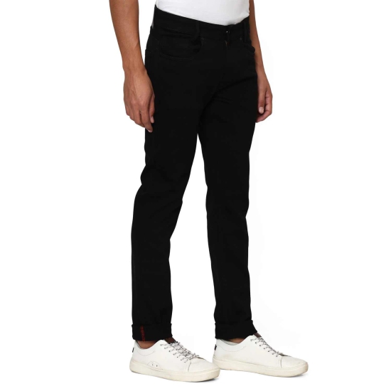 Jet Black Narrow Fit Denim Deluxe Stretch Jeans