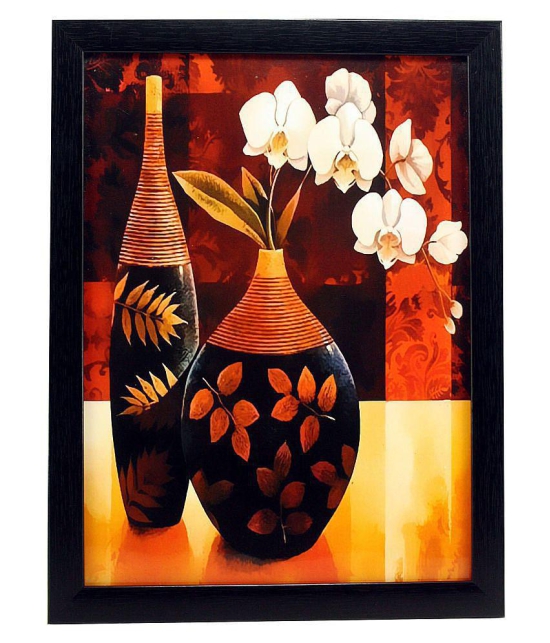 Indianara - Floral Painting With Frame