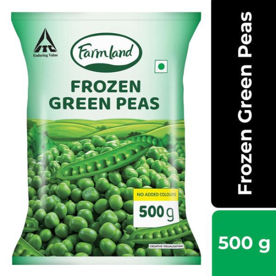 ITC Farm Land Frozen Green Peas 500g