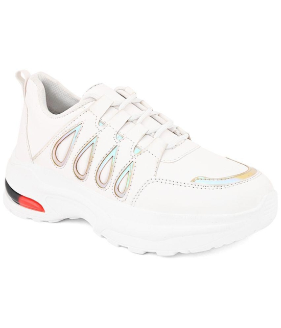 Fentacia - White Women's Sneakers - None