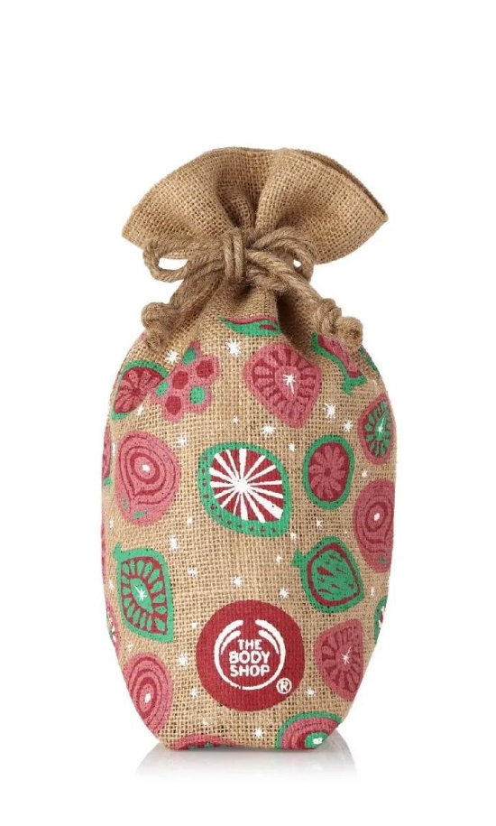 Small Community Trade Jute Gift Pouch 1 Pc