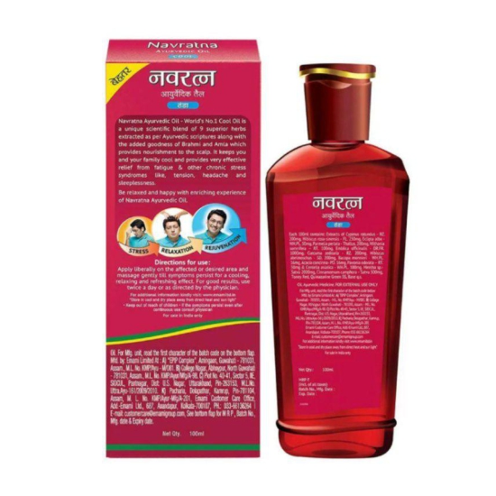 Navratna Thanda Oil 100 Ml