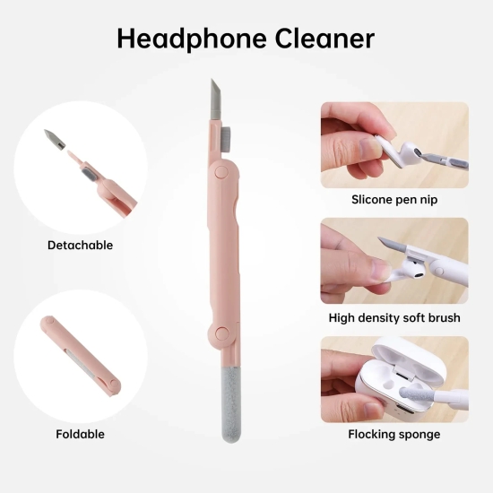 7 IN 1 KEYBOARD CLEANING BRUSH WITH GLASS CLEANER SPRAY