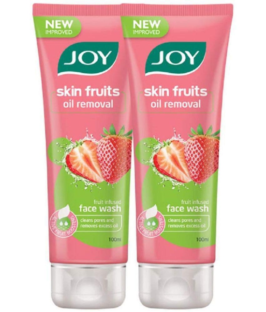 Joy Skin Fruits Oil Removal Face Wash (Pack of 2 X100ml)