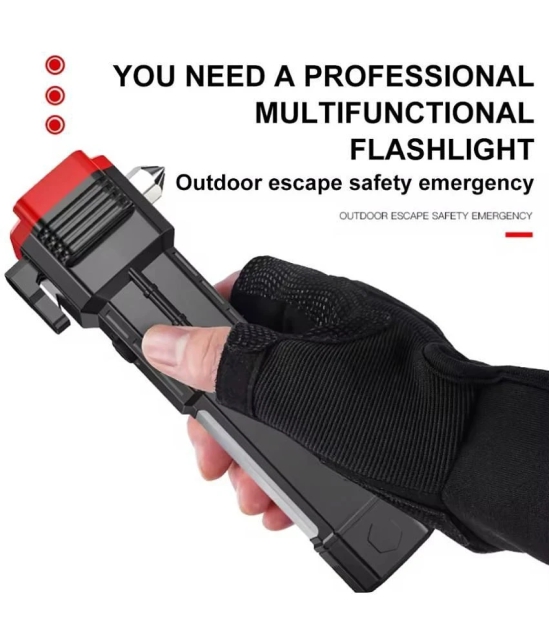 SKYRISE led light - Hammer Light 3W Rechargeable Flashlight Torch ( Pack of 1 )