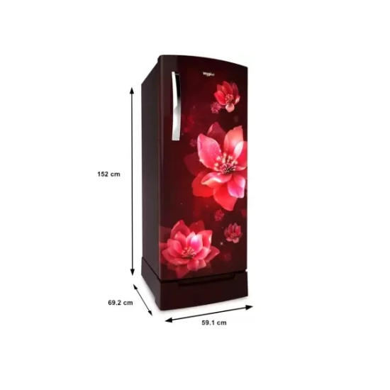 WHIRLPOOL 215 Litres Single Door Refrigerator (Wine Ante)