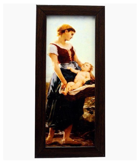 Indianara - Figurative Painting With Frame