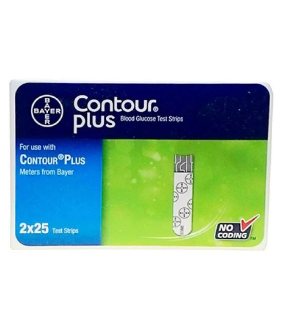 Bayer Contour Plus 50(25x2) Test Strips