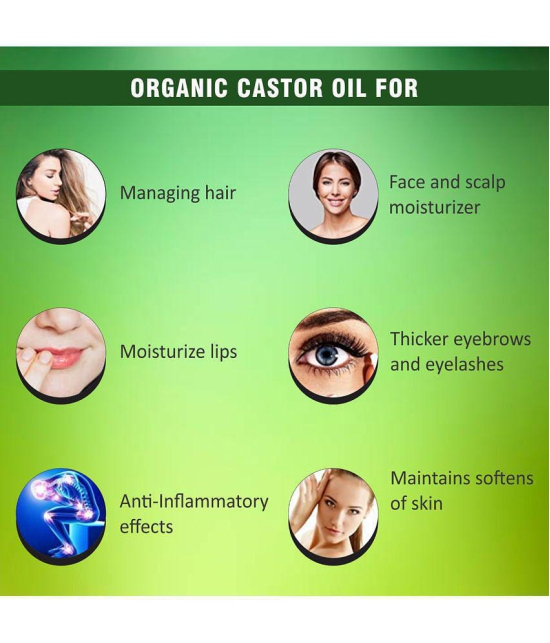 RND Castor Oil For Hair Growth |100% Pure 100 mL