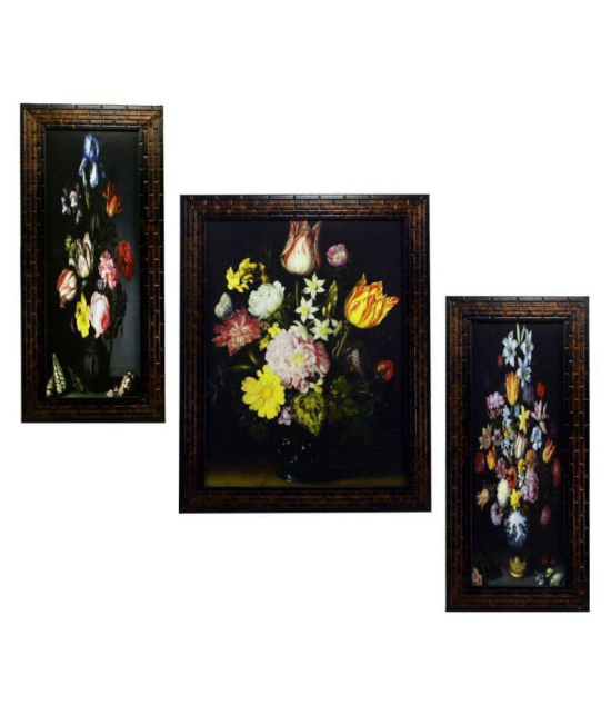 Indianara - Floral Painting With Frame