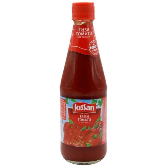 Kissan Fresh Tomato Ketchup, 500 gm Bottle