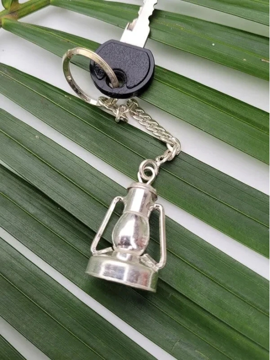 Silver Keychain Lantern