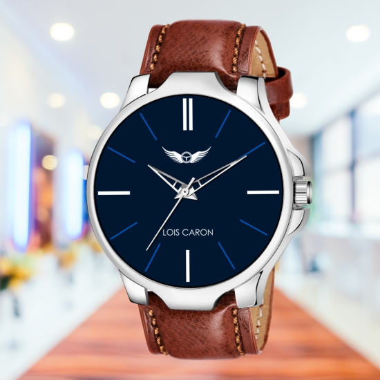 LOIS CARON Analogue Blue Dial Men''s Watch (LCS-4232)