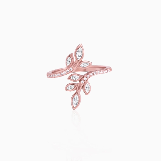 Rose Gold Pure Poise Ring