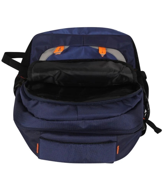 Da Tasche 25 Ltrs Blue Polyester College Bag - Blue