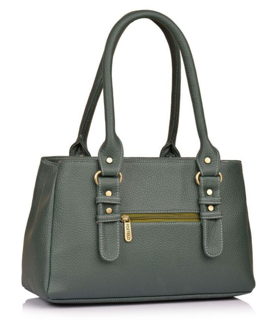 Fostelo - Green  PU Shoulder Bag - Green