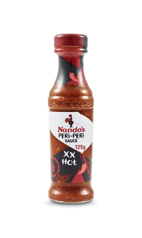 Nandos Peri Peri Sauce Xx Hot, 125 Gm