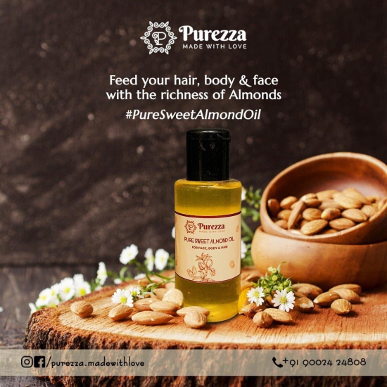 Pure Sweet Almond Oil-100ml