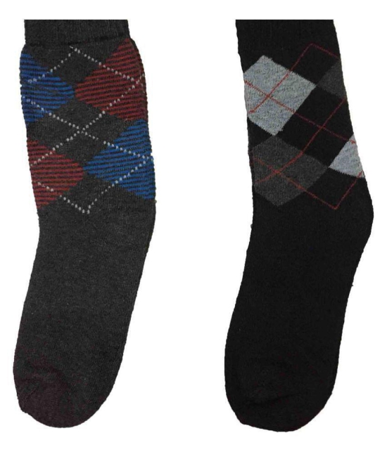 Womens Woollen Socks -Pack of 2 - None