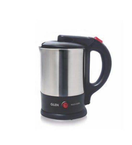 Multi Function Electric Kettle Tea Maker, 1.5 Litre with 360? Rotational Base 1500W - Silver and Black (9014)