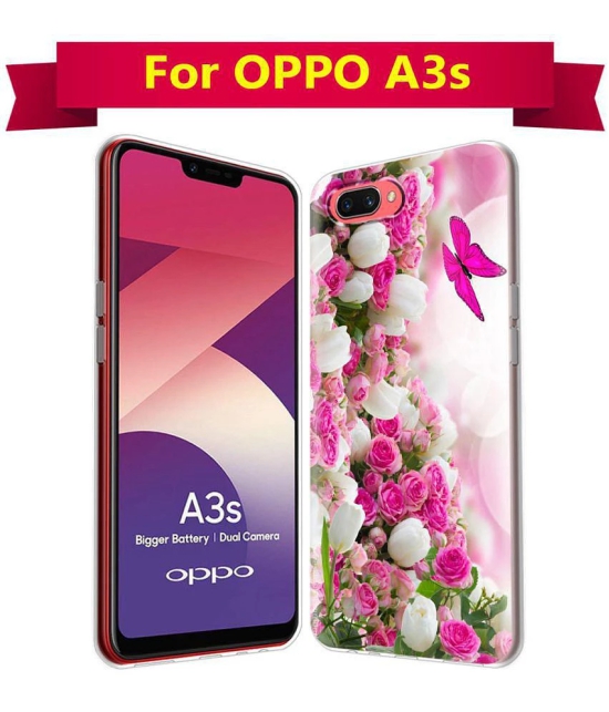 NBOX Printed Cover For Oppo A3s