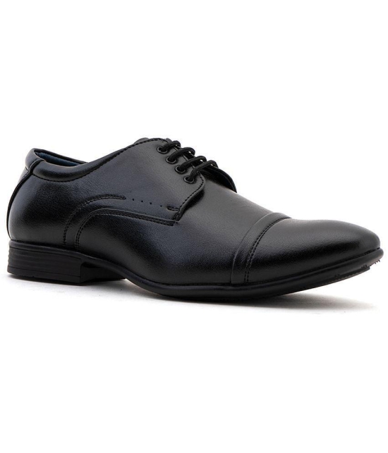 Khadims - Black Mens Derby Formal Shoes - None