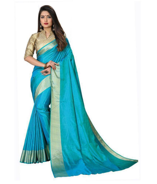 offline selection Green Art Silk Saree