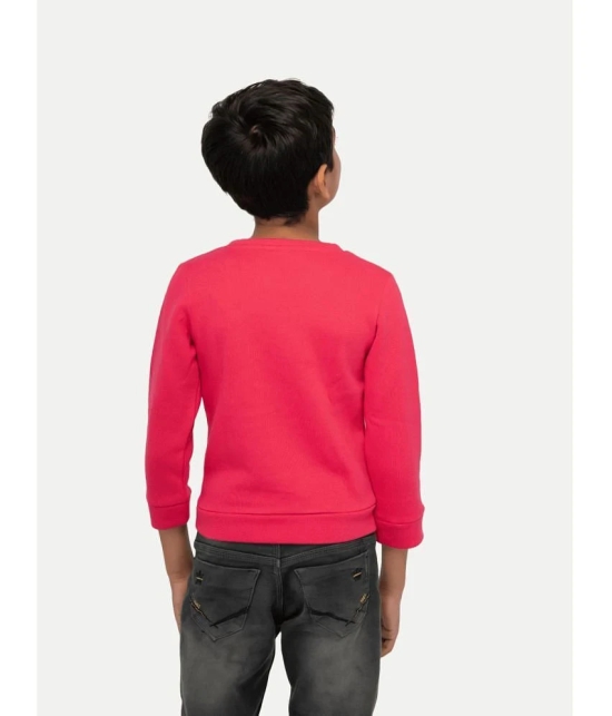 Radprix Pink Cotton Blend Boys Sweatshirt ( Pack of 1 ) - None