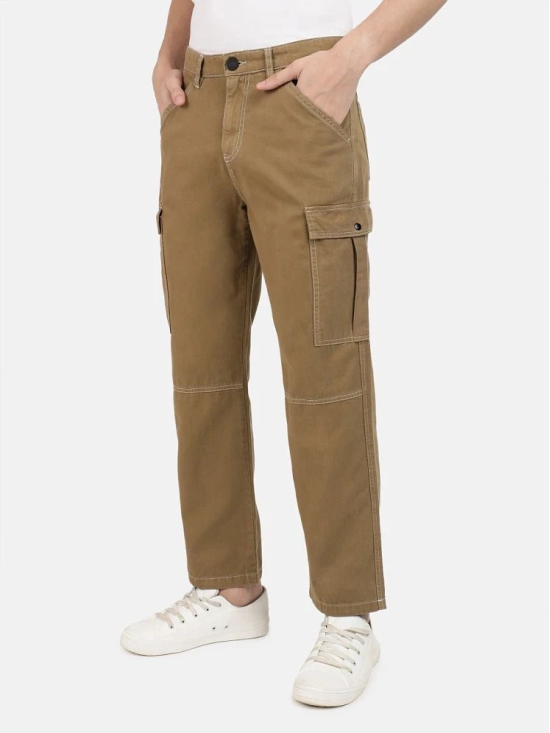 Bene Kleed Regular Flat Mens Chinos - Bronze ( Pack of 1 ) - None