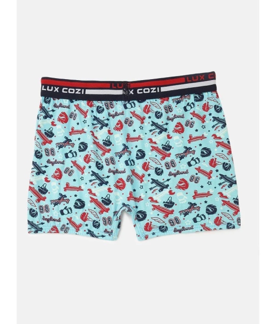 Lux Cozi - Multicolor Cotton Boys Trunks ( Pack of 8 ) - None