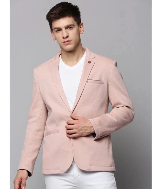 Showoff Cotton Blend Mens Blazer - Pink ( Pack of 1 ) - None