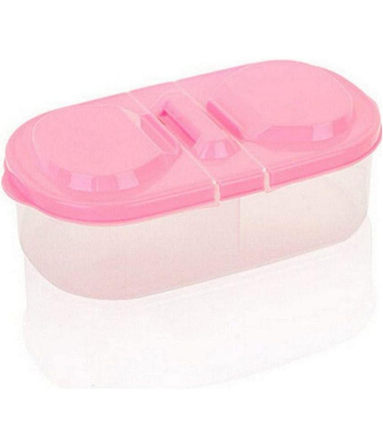 TINUMS Food Container Plastic Pink Food Container ( Set of 1 ) - Pink