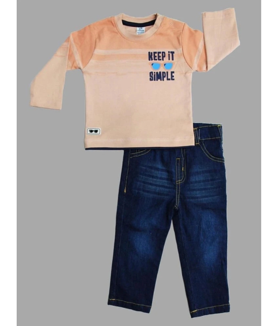 Dollar Multicolor Cotton Blend Boys T-Shirt & Jeans ( Pack of 1 ) - None