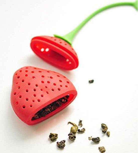 Strawberry Shaped Tea Strainer-Free Size