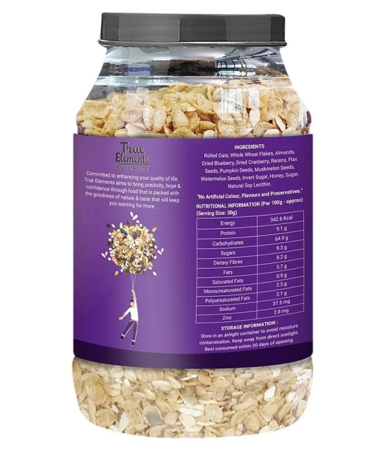 True Elements Seeds & Berries Muesli 1000 gm